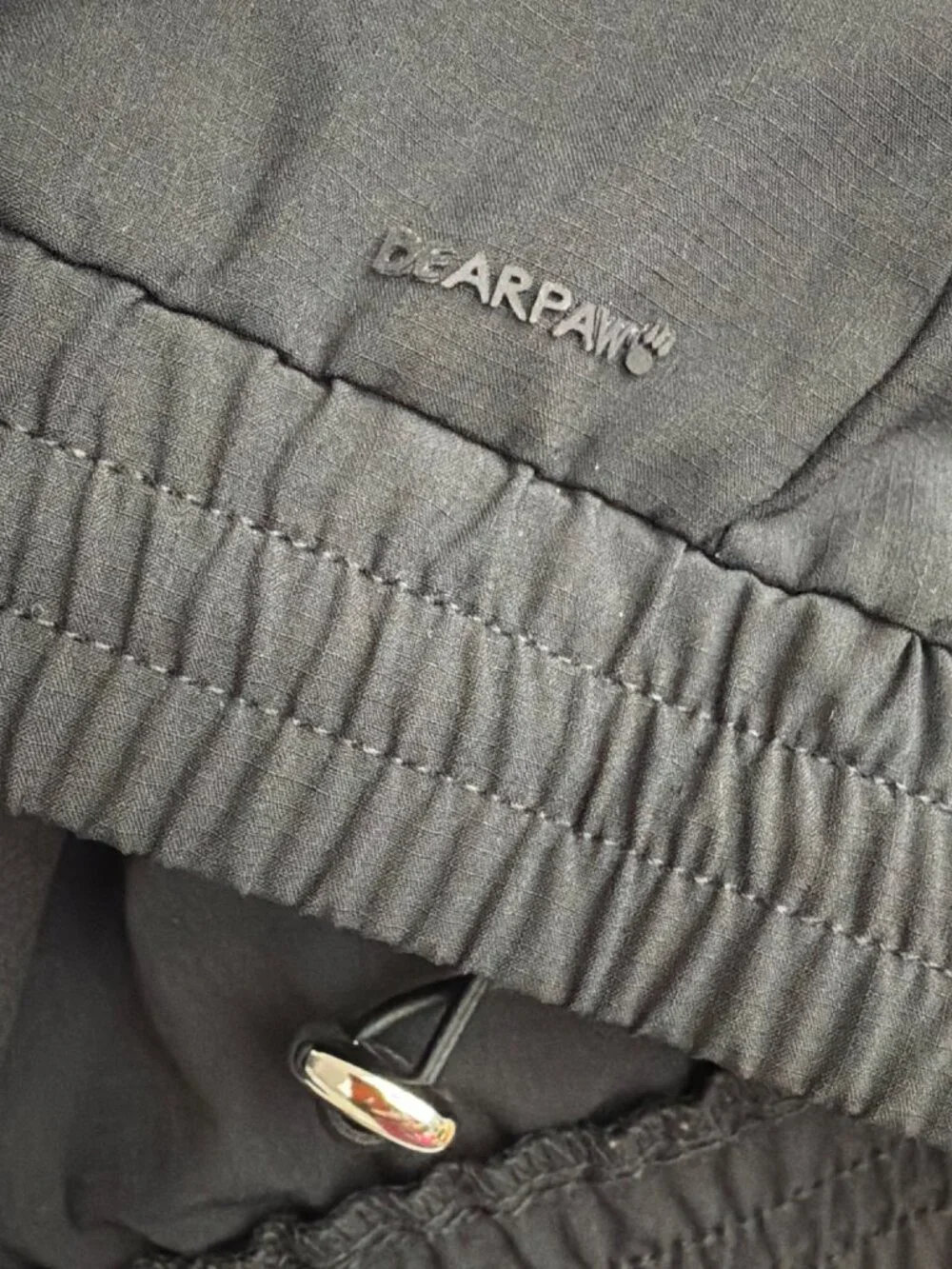 Bearpaw Outdoors Black Lightweight Zip-Up Hooded Jacket Size S - Picture 11 of 14